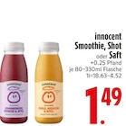 Smoothie, Shot oder Saft im Angebot bei EDEKA in Landshut Smoothie, Shot oder Saft Angebote von innocent bei EDEKA Landshut für 1,49 €