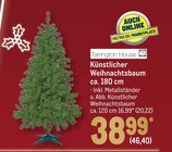 Künstlicher Weihnachtsbaum bei Metro im Hannover Prospekt für 46,40 €