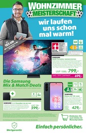 Aktueller EP: Prospekt mit Smartphone, "WOHNZIMMER MEISTERSCHAFT - Team EP: perfekt aufgestellt!", Seite 7