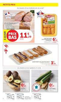 Catalogue U Express de la semaine "U Express" avec 2 pages, valide du 23/06/2026 au 05/07/2026 pour Château-Renard et alentours Prospectus U Express de la semaine "U Express" avec 2 pages, valide du 23/06/2026 au 05/07/2026 pour Château-Renard et alentours