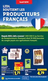 D'autres offres dans le catalogue "LIDL SOUTIENT LES PRODUCTEURS FRANÇAIS" de Lidl D'autres offres dans le catalogue "LIDL SOUTIENT LES PRODUCTEURS FRANÇAIS" de Lidl à la page 18