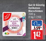 Delikatess Bierschinken bei E center im Mutterstadt Prospekt für 1,42 €