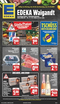 EDEKA Prospekt Wir lieben Lebensmittel! mit  Seiten in Scheinfeld und Umgebung