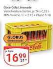 Aktuelles Limonade Angebot bei GLOBUS in Homburg ab 16,99 €