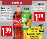 Coca-Cola im Angebot bei EDEKA in Krefeld Coca-Cola Angebote bei EDEKA Krefeld für 1,29 €