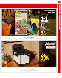 Prix et réduction Tefal dans le prospectus Carrefour Market en cours Offre Tefal dans le catalogue Carrefour Market du moment à la page 61