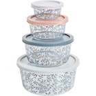 Set de 4 boites de conservations à Carrefour dans Villeron