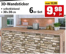3D-Wandsticker bei Thomas Philipps in Bottrop 3D-Wandsticker im Angebot bei Thomas Philipps Bottrop für 9,98 €