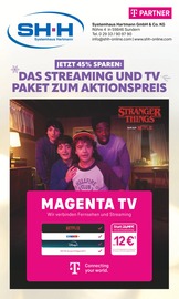 Aktueller Systemhaus Hartmann Prospekt mit Fernseher, "DAS STREAMING UND TV PAKET ZUM AKTIONSPREIS", Seite 1