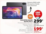 Tablette Redmi Pad 2 - Xiaomi - Hyper U à Angers Tablette Redmi Pad 2 - Xiaomi en promo chez Hyper U Angers à 199,00 €
