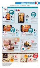 Offre Jambon dans le catalogue U Express du moment à la page 7
