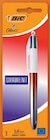 -20% de remise immédiate avec ma carte u sur la gamme de stylo 4 couleurs BIC à l'unité - BIC en promo chez Super U -20% de remise immédiate avec ma carte u sur la gamme de stylo 4 couleurs BIC à l'unité - BIC dans le catalogue Super U