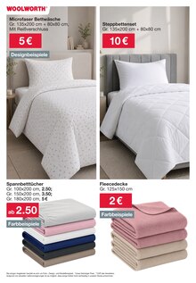 Bettwäsche im Woolworth Prospekt "Aktuelle Angebote" mit 22 Seiten (Kassel)