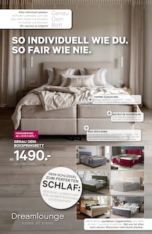 Bett im Kabs Prospekt "GROSSE NEUERÖFFNUNG" mit 51 Seiten (Kiel)