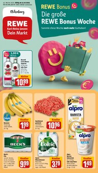 REWE Prospekt der Woche "Dein Markt" Seite 1, 13.10.2025 bis 18.10.2025 für Oldenburg Aktueller REWE Prospekt "Dein Markt" Seite 1 von 32 Seiten für Oldenburg