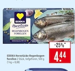 Herzstücke Regenbogenforellen Angebote von EDEKA bei Marktkauf Aalen für 4,44 €