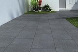 Carrelage de sol extérieur "Lavagna" gris anthracite - l. 30 x L. 60,2 cm en promo chez Brico Dépôt Strasbourg à 18,99 €