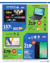 Offre Télévision dans le catalogue E.Leclerc du moment à la page 43