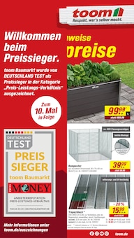 Aktueller toom Baumarkt Prospekt "Respekt, wer's selber macht." Aktueller toom Baumarkt Prospekt