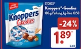 Knoppers im ALDI SÜD Prospekt Knoppers Goodies von Storck im aktuellen ALDI SÜD Prospekt für 1,89 €