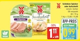 Schinken Spicker oder Aufschnitt bei EDEKA im Tespe Prospekt für 0,99 €