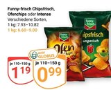 Aktuelle Chips Angebote bei GLOBUS in Jena Aktuelles Chipsfrisch Angebot bei GLOBUS in Jena ab 0,99 €