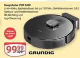 Aktuelle Staubsauger Angebote bei GLOBUS in Rostock Aktuelles Saugroboter VCR 5430 Angebot bei GLOBUS in Rostock ab 99,99 €