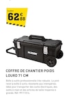 Coffre de chantier poids lourd 71 cm à Tout Faire dans Rai Coffre de chantier poids lourd 71 cm à Tout Faire dans Rai