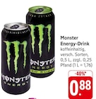 Aktuelle Energydrink Angebote bei E center in Neustadt (Weinstraße) Aktuelles Monster Energy-Drink Angebot bei E center in Neustadt (Weinstraße) ab 0,88 €