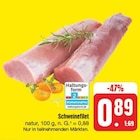 Schweinefilet im Angebot bei EDEKA in Altenburg Schweinefilet Angebote bei EDEKA Altenburg für 0,89 €