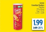 diska Pegnitz - Crunchips Stackers Angebot im Prospekt Crunchips Stackers bei diska im Pegnitz Prospekt für 1,99 €