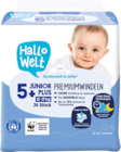 Premium Windeln Junior Plus von Hallo Welt für 4,99 € bei budni im Angebot Premium Windeln Junior Plus von Hallo Welt im aktuellen budni Prospekt