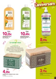 Offre Savon dans le catalogue NaturéO du moment à la page 23