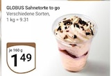 Sahnetorte to go Angebote von Globus bei GLOBUS Ludwigshafen für 1,49 €