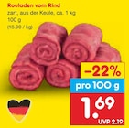 Rouladen vom Rind Angebote bei Netto Marken-Discount Kassel für 1,69 €