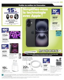 Promo Ordinateur Apple dans le catalogue Carrefour du moment à la page 27