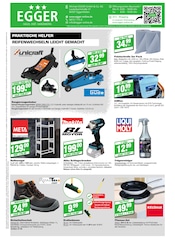Aktueller EGGER Fachmarkt Prospekt mit Bohrmaschine, "März-Highlights", Seite 16