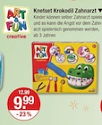 Knetset Krokodil Zahnarzt von Art & Fun im aktuellen V-Markt Prospekt