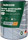 Vernis antirouille pour métaux - PARKSIDE en promo chez Lidl Vernis antirouille pour métaux - PARKSIDE dans le catalogue Lidl