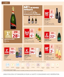 Promo Champagne dans le catalogue Auchan Supermarché du moment à la page 18