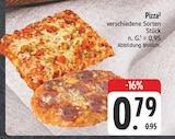 Pizza im Angebot bei EDEKA in Altenburg Pizza Angebote bei EDEKA Altenburg für 0,79 €
