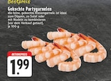EDEKA - Gekochte Partygarnelen Angebot im Prospekt Gekochte Partygarnelen bei EDEKA im Prospekt "" für 1,99 €