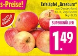 EDEKA - Tafeläpfel Braeburn Angebot im Prospekt Tafeläpfel Braeburn bei EDEKA im Prospekt "" für 1,49 €