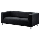Bezug 2er-Sofa Vansbro schwarz Vansbro schwarz im Angebot bei IKEA in Neumünster Bezug 2er-Sofa Vansbro schwarz Vansbro schwarz Angebote von KLIPPAN bei IKEA Neumünster für 49,00 €