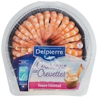 Couronne de crevettes ASC sauce cocktail DELPIERRE dans le catalogue Carrefour Market