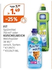 Aktuelles Spülmittel oder Weichspüler Angebot bei Müller in Ulm ab 1,49 €