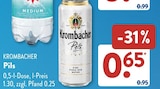 Aktuelle Krombacher Angebote bei ALDI SÜD in Monheim (Rhein) Aktuelles Pils Angebot bei ALDI SÜD in Monheim (Rhein) ab 0,65 €