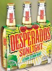Bière Citron Citron Vert Sunlight - DESPERADOS dans le catalogue Intermarché Super