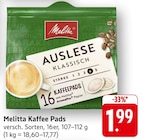 Kaffee Pads im Angebot bei EDEKA in Leonberg Kaffee Pads Angebote von Melitta bei EDEKA Leonberg für 1,99 €