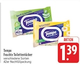 Feuchte Toilettentücher im Angebot bei E center in Dresden Feuchte Toilettentücher Angebote von Tempo bei E center Dresden für 1,39 €